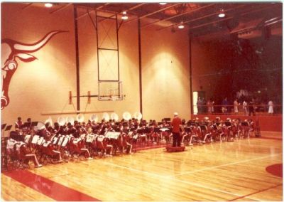 Dedication ceremony for new high school
